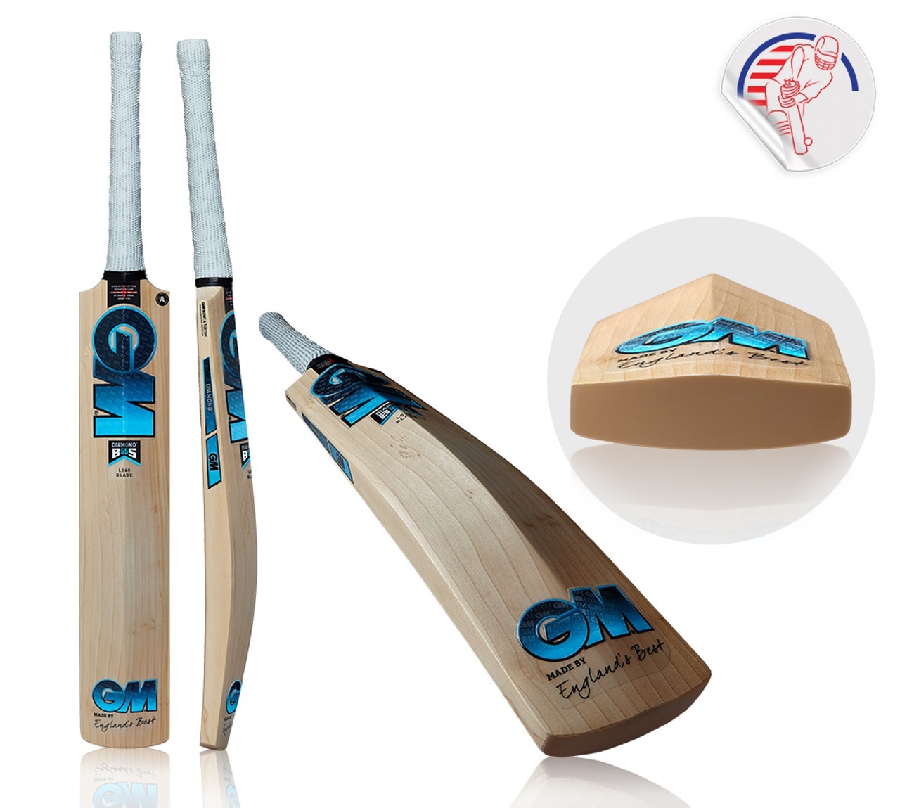 GM Diamond Cricket Bats 2023